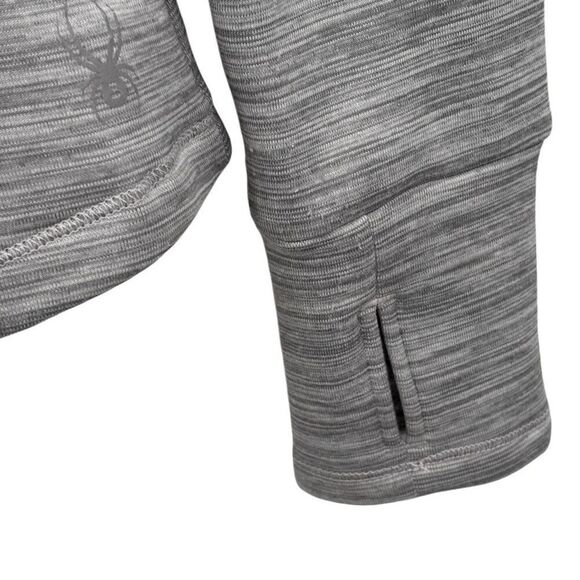 Spyder Active Women's Full Zip Jacket Gray Size Medium - Picture 6 of 8